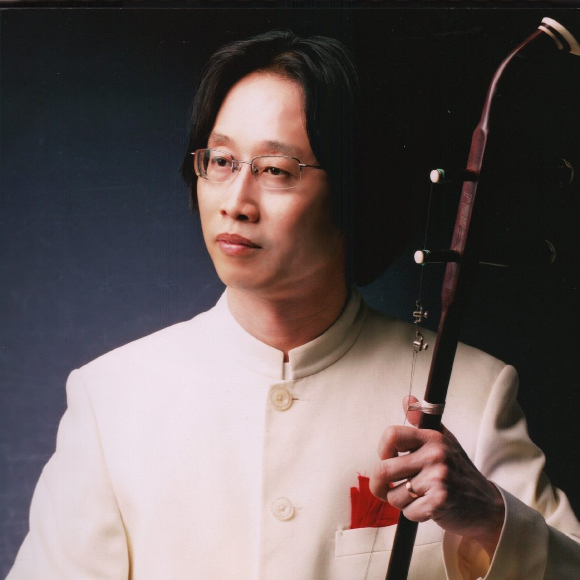 Erhu performer and academy cofounder Yang Zhongcai